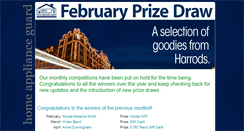 Desktop Screenshot of prizes.homeapplianceguard.co.uk